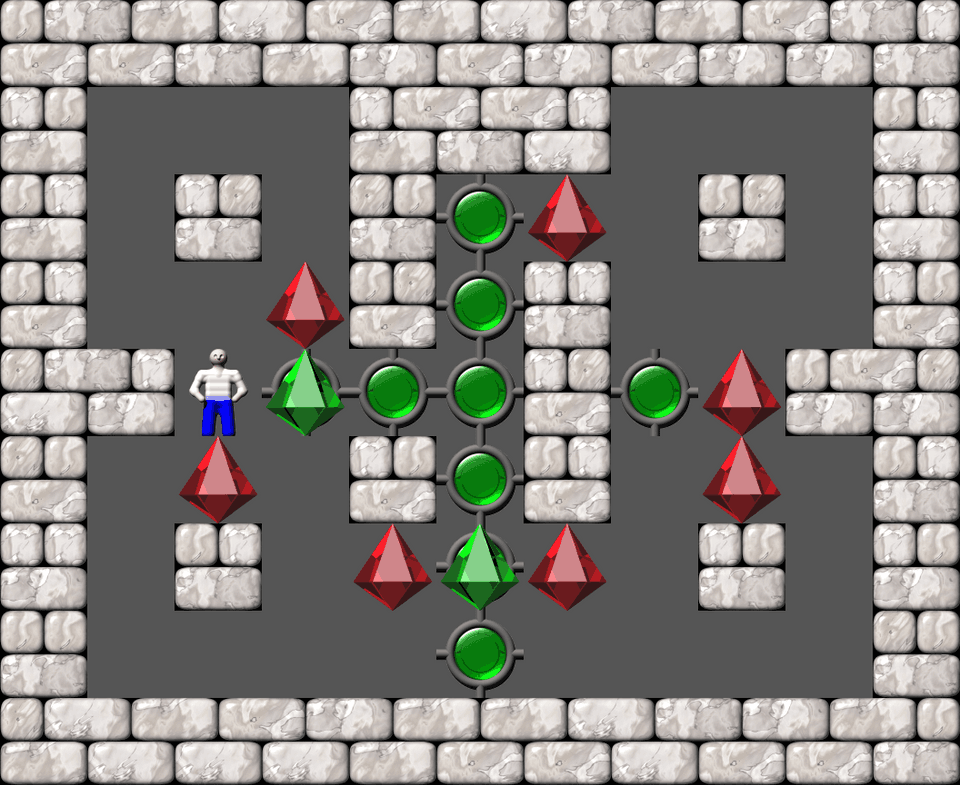 Sokoban Bugs Collection 97 level 52